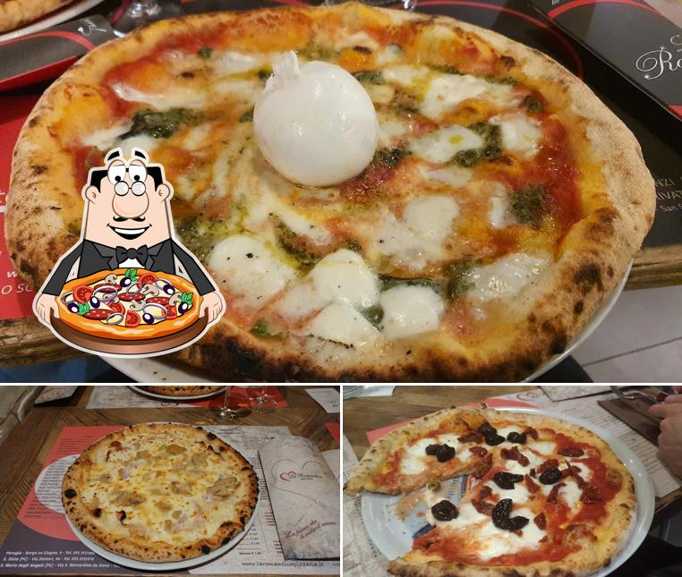 Kostet verschiedene Arten von Pizza