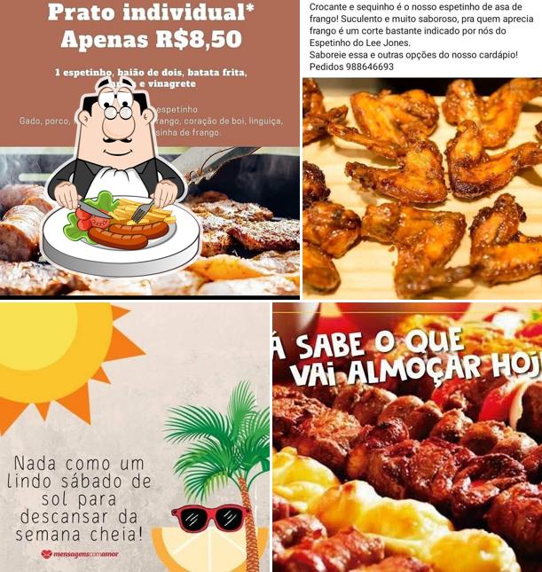Comida em Espetinho do Lee Jones