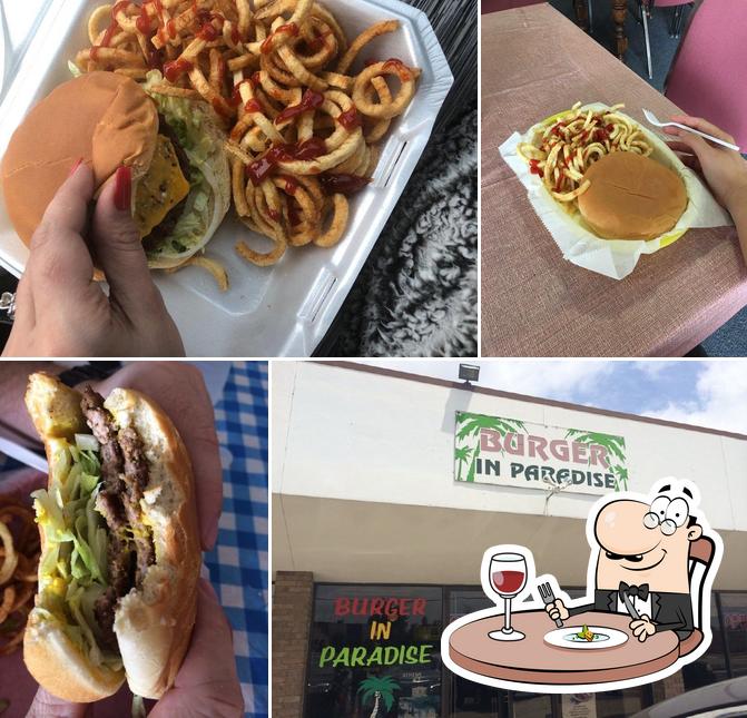 Burger In Paradise in Tulsa Restaurant menu and reviews