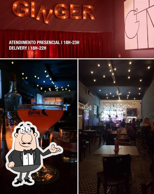 Veja imagens do interior do Ginger Bar-Bistrô
