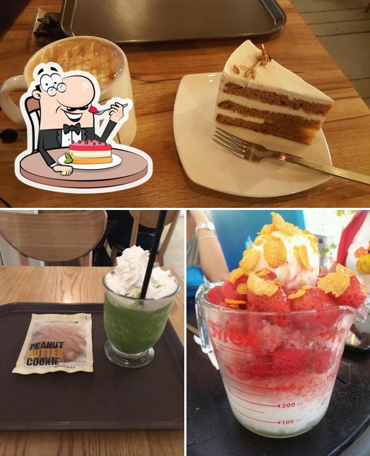 Mouse Rabbit Coffee provides a selection of sweet dishes