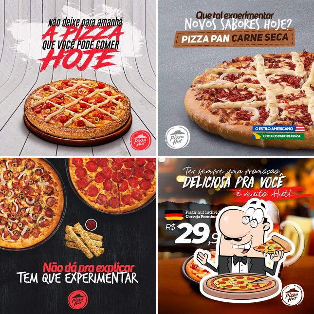 Peça pizza no Pizza Hut