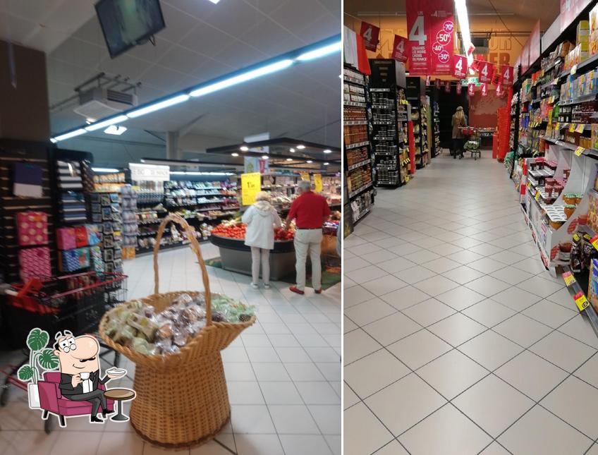 Découvrez l'intérieur de Intermarché SUPER Roquefort Les Pins