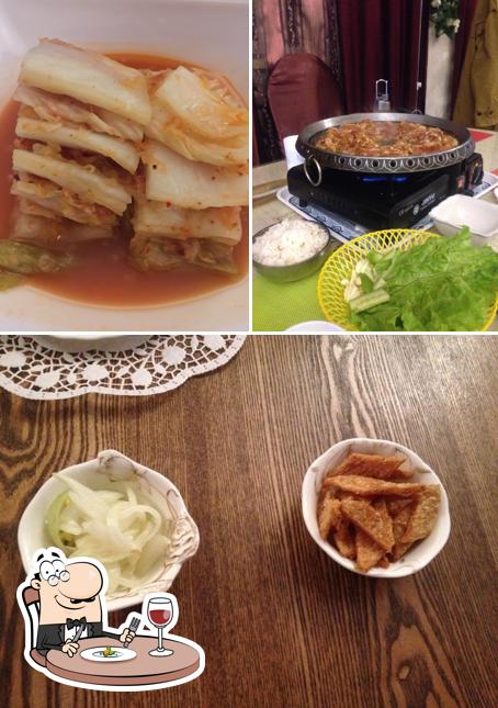 Meals at Kym Gan San restoran koreyskoy kukhni