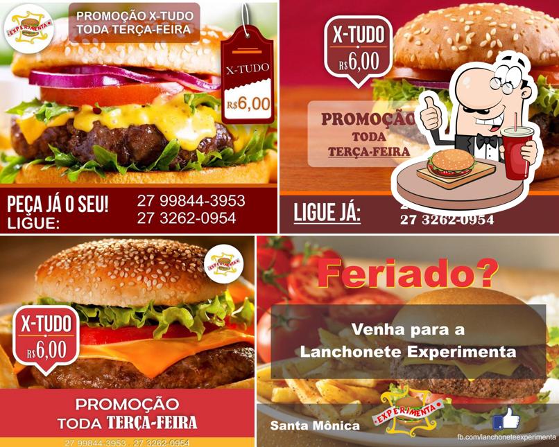 Lanchonete e pizzaria experimenta