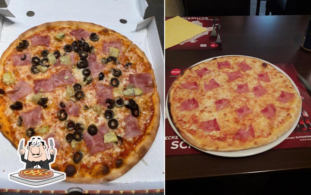 Commandez de nombreux types de pizzas