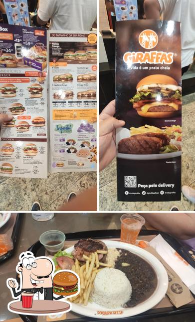 Consiga um hambúrguer no Giraffas Shopping Balneário Camboriú