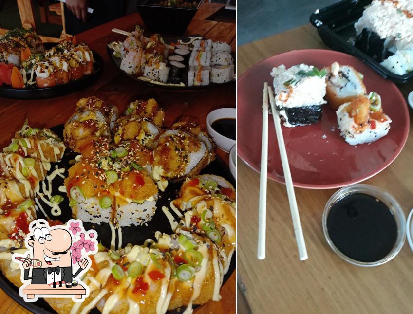 Les sushi sont disponibles à J&S Sushi Mitchells plain