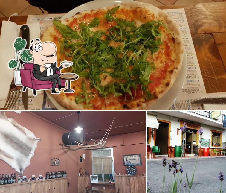 La foto della interni e pizza di Lou Mountagnin - Pub & Pizza