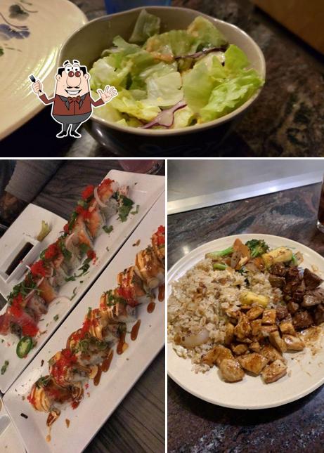 Food at Domo Japanese Sushi Grill and Bar