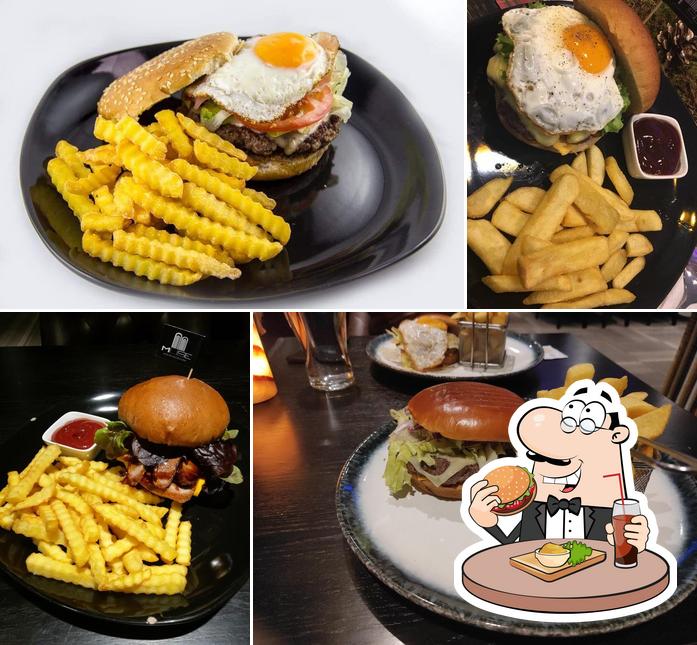 Get a burger at Muse Hotel Restaurant Bar