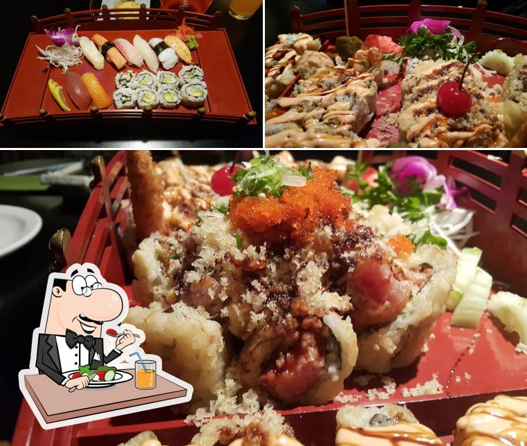 Food at Sushi Kabuki