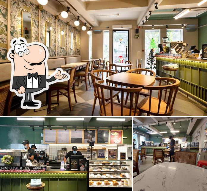 The interior of Third Wave Coffee