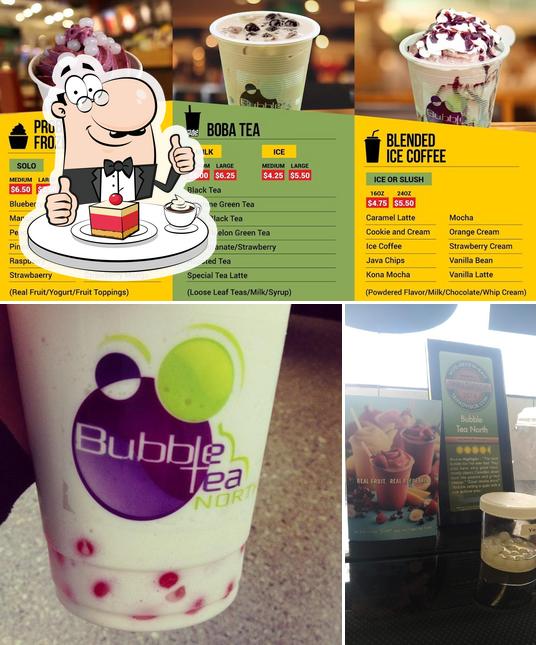 Bubble Tea North sert un nombre de plats sucrés