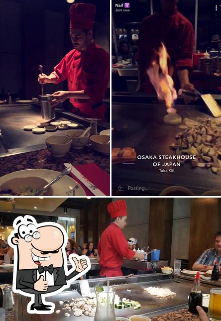 Here's a pic of Osaka Steakhouse & Sushi Bar