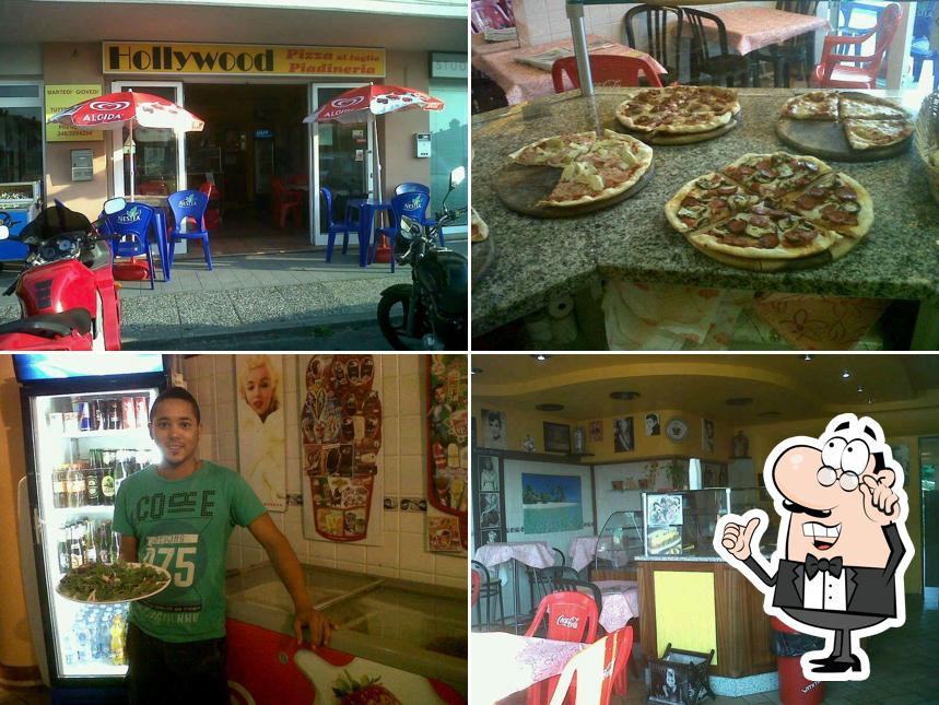 Gli interni di Pizzeria Hollywood