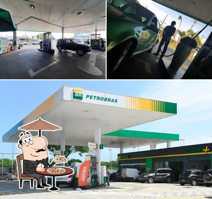 Veja imagens do exterior do Posto Petrobras