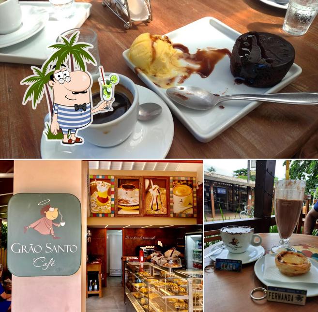 Here's a photo of Grão Santo Café