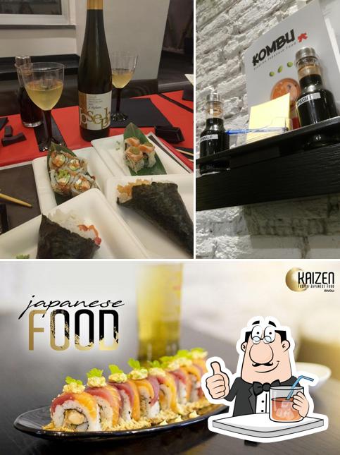 Guarda la immagine che mostra la bevanda e cibo di KAIZEN sushi LAB