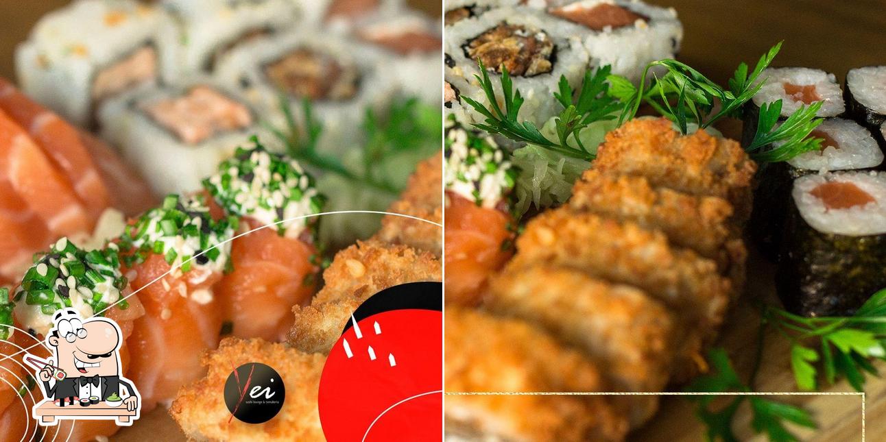 Get various sushi options