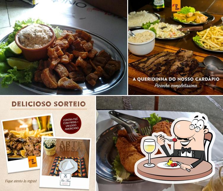 Platos en Fri Chopp