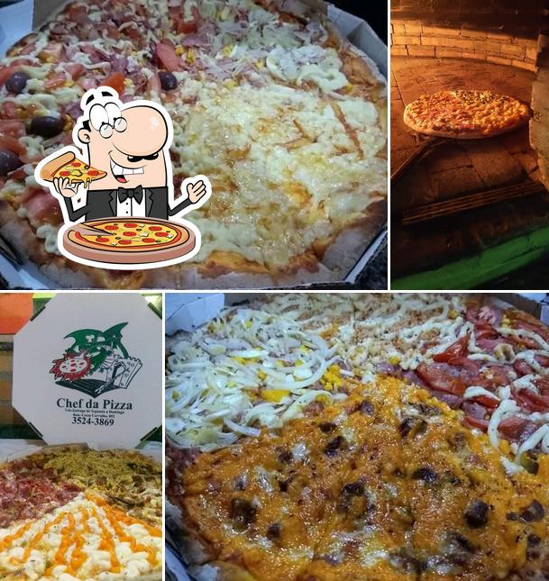 Consiga pizza no Disk pizza Chef da Pizza