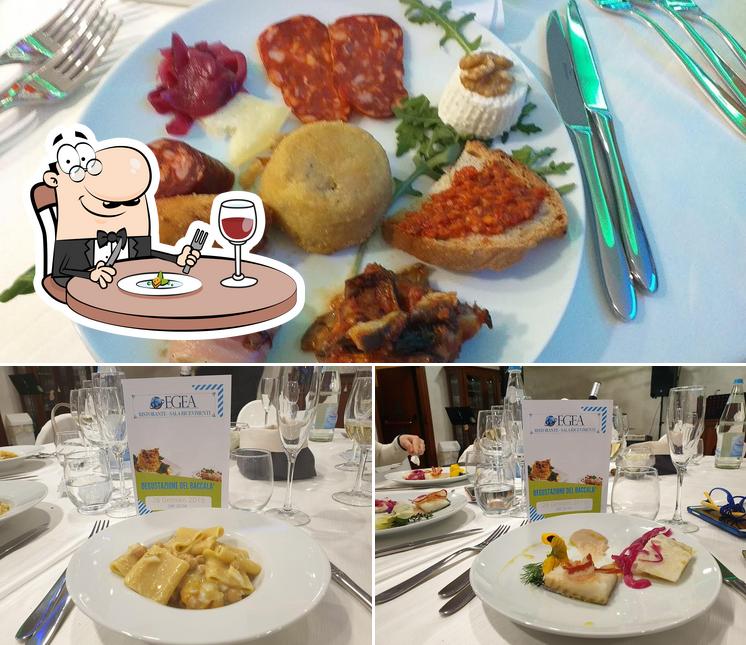 Cibo al EGEA Sala Ricevimenti
