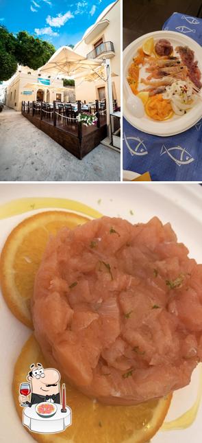 Tartare di tonno al Mare Fuori Trattoria Tipica