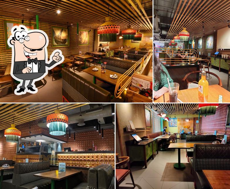The interior of Nando's Ambience
