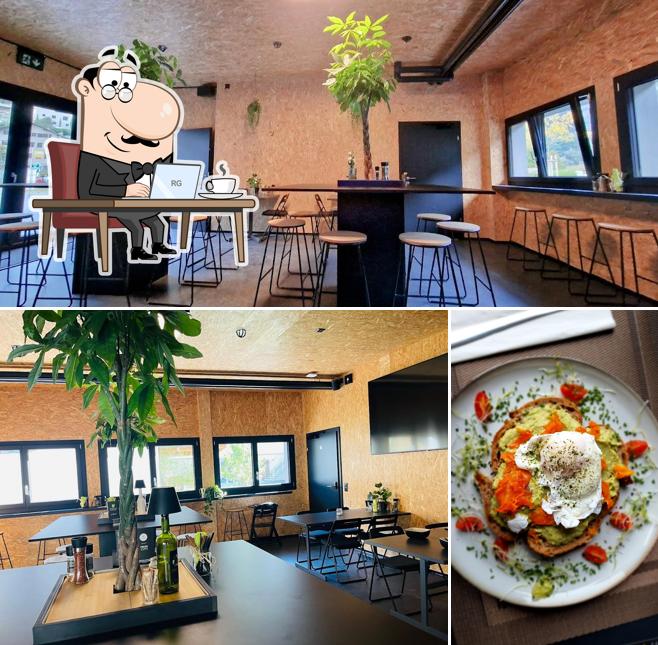 Gli interni di freshfood station