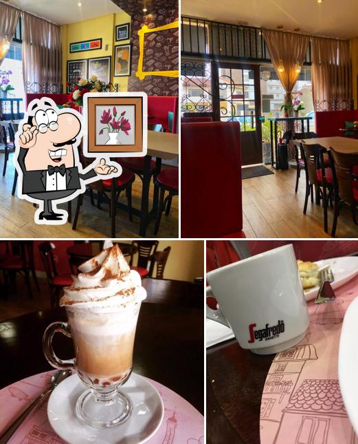 Check out how Café Charlotte looks inside