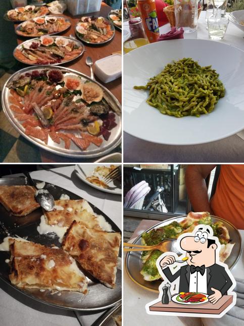 Platti al Focaccia in riviera
