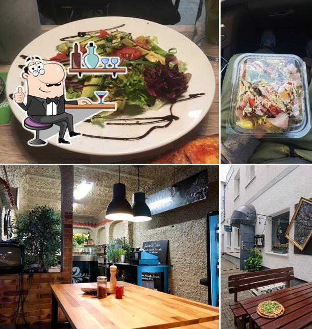 Guude Pizza is distinguished by interior and food