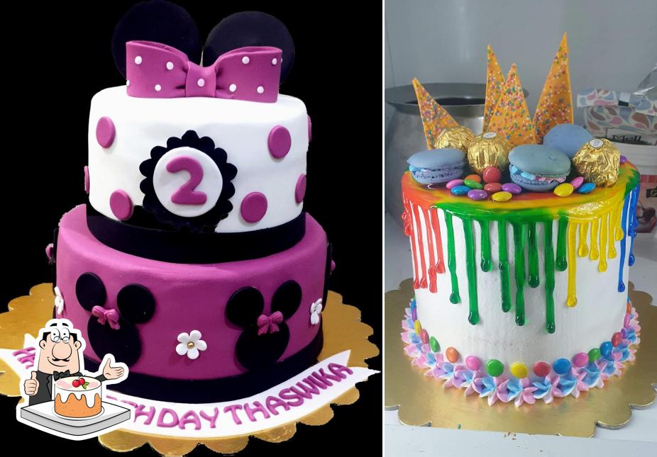 Look at the photo of CAKE ZONE