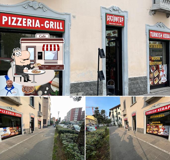 Gli esterni di GAZIANTEP TURKISH KEBAP GRIL PIZZA