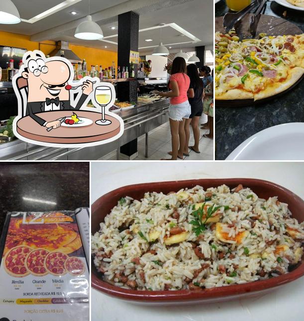 Comida em Janaína Restaurante e Pizzaria