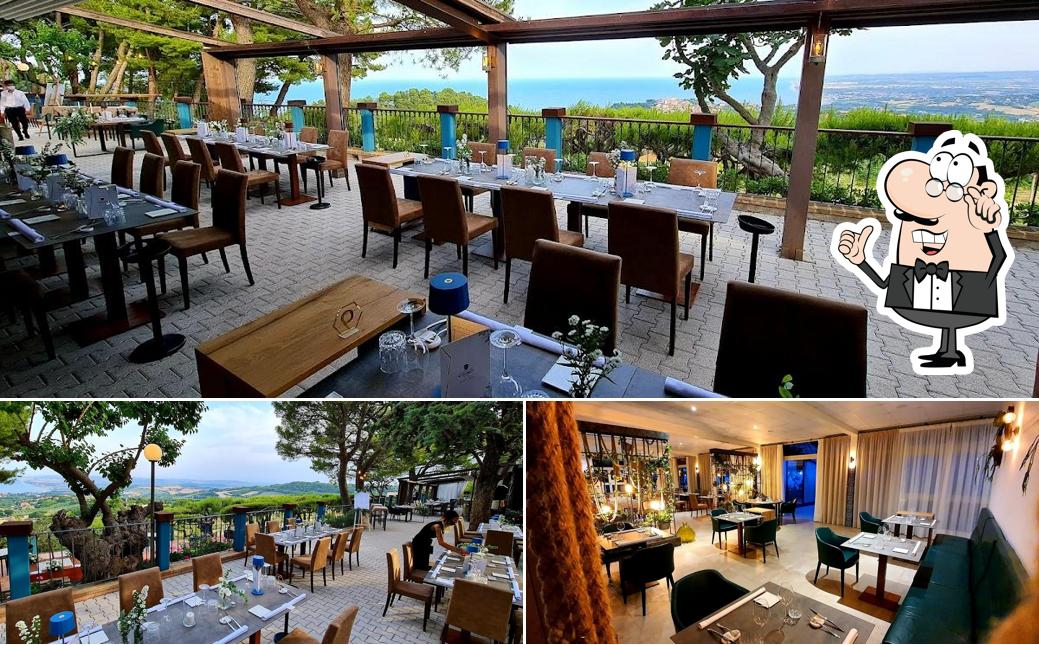 Gli interni di La Ginestra in Fiore Ristorante & Camere