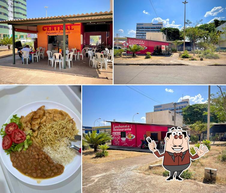Lanche e Refeição Central