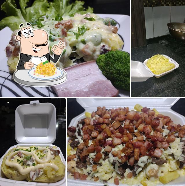 Las Papas Batata recheada e Marco gourmet
