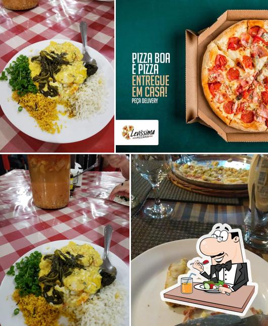 Comida em Levíssima Pizzaria Marabá