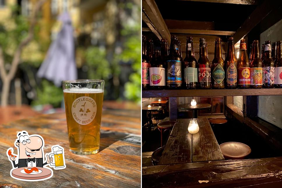 Bootleggers Craft Beer Bar - Frederiksberg serves a variety of beers