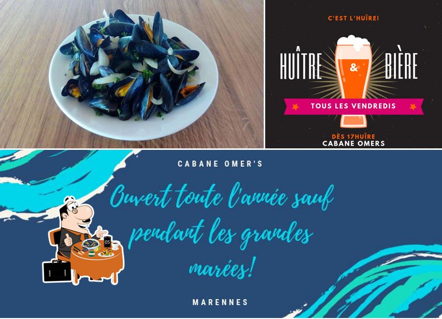 Moules à Cabane Omers