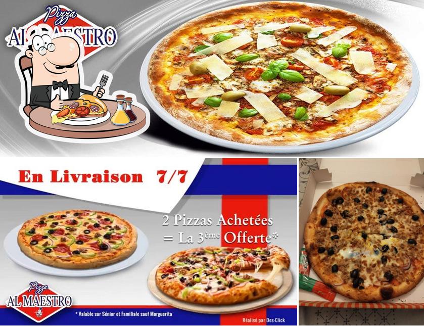 A Pizza Maestro, vous pouvez commander des pizzas