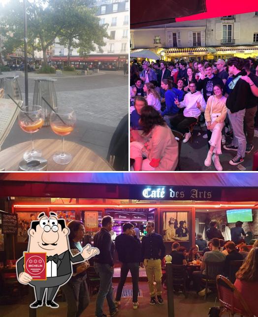 café des arts, Paris, 3 Pl. de la Contrescarpe Restaurant reviews