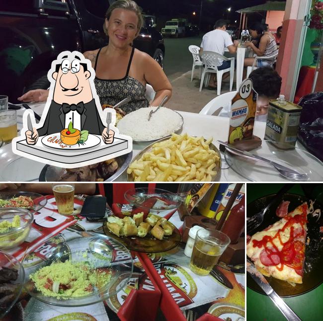 Platos en Guga’s Bar e Pizzaria