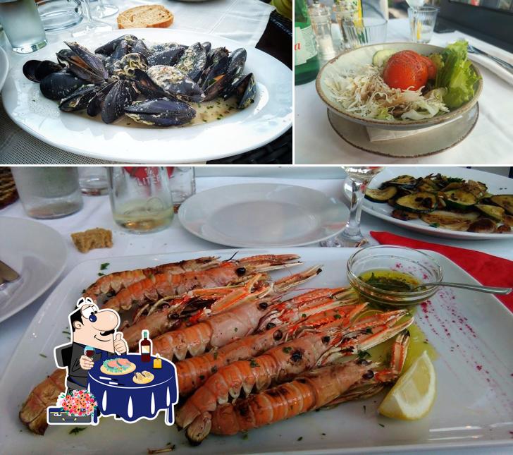 Konoba Anton offre un'ampia selezione di pasti di mare