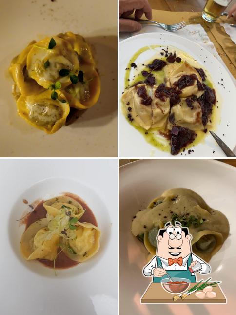 Ravioli al Ristorante Cantina Mediterraneo