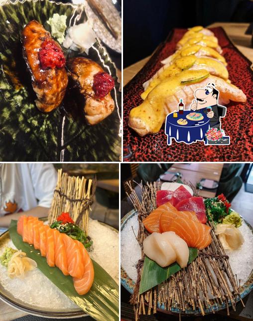 Попробуйте блюда с морепродуктами в "Sto Globo Sushi Room"