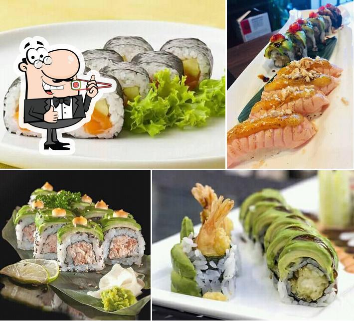 Ordina le diverse opzioni di sushi