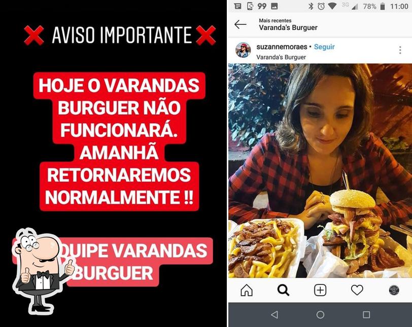 See this pic of Varandas burguer